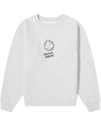 Maison Kitsuné - Floating Flower Comfort Sweatshirt - Lyst