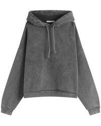 Acne Studios◆フェスター HU ヴィンテージ パーカー Acne Studios Men's Fester H U Vintage Hoodie in Plum Purple