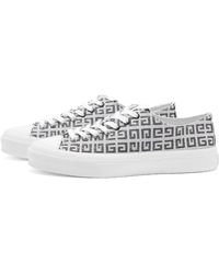 Givenchy - City Low 4g Logo Sneakers - Lyst
