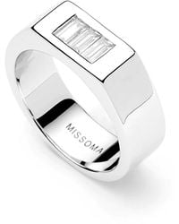 Missoma - X Lucy Williams Triple Stone Chunky Ring - Lyst