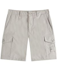 Stone Island - Ghost Piece Weatherproof Canvas Cargo Shorts - Lyst