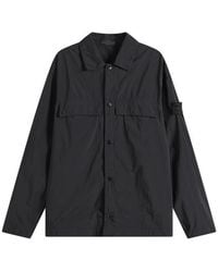 Stone Island - Ghost Nylon Smerigliato Shirt Jacket - Lyst