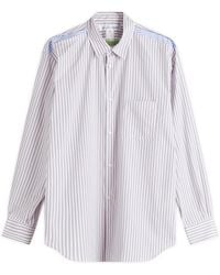 Comme des Garçons - Stripe Gingham Mix Shirt - Lyst