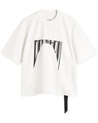 Rick Owens - Walrus Logo T-Shirt - Lyst