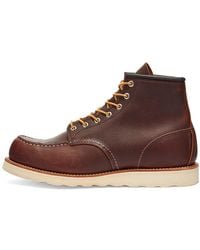 Red Wing - 6" Moc Toe Boot (leather) - Lyst