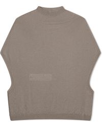 Rick Owens - Cropped Crater Knit Top - Lyst