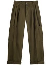 YMC - Greease Wide Trousers - Lyst
