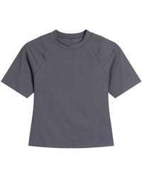 Nike - Zenvy Rib Short Sleeve Top - Lyst