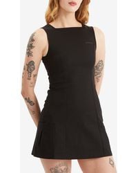 Peachy Den Romy Dress in Black | Lyst UK