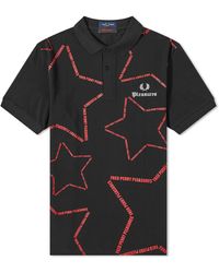 Fred Perry - X Pleasures Star Polo Shirt - Lyst