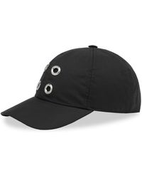 Rick Owens - Cotton Canvas Embroidered Baseball Cap - Lyst