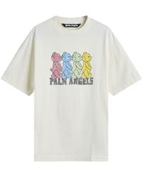 Palm Angels - Crossroad Bears T-Shirt - Lyst