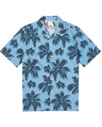 Paul Smith - Seersucker Printed Vacation Shirt - Lyst
