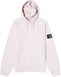 Stone Island - Garment Dyed Popover Hoodie - Lyst