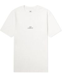 C.P. Company - 30/1 Jersey Graphic T-Shirt - Lyst