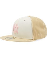 KTZ - Ny Yankees Seam Stitch 59Fifty Fitted Cap - Lyst