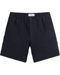 Wax London - Kurt Jumbo Seersucker Shorts - Lyst