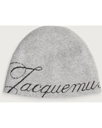 Jacquemus - Script Logo Beanie - Lyst