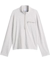 MKI Miyuki-Zoku - Towelling Quarter Zip - Lyst