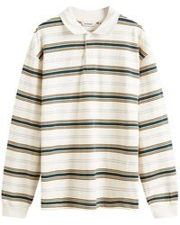Uniform Bridge - Stripe Longsleeve Polo Shirt - Lyst
