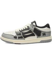 Amiri - Skel Low Top Leather Sneakers - Lyst