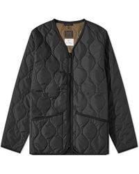 Taion - Military Zip V-Neck Down Jacket - Lyst