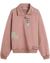 STORY mfg. - Story Mfg Geo Patchwork Pullover - Lyst