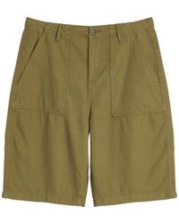 GOOD AMERICAN - Lite Linen Bermuda Short - Lyst