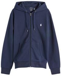 Polo Ralph Lauren - Double Knit Tech Zip Hoodie - Lyst
