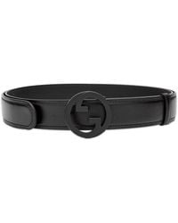 Gucci - Gg Logo Buckle Belt - Lyst