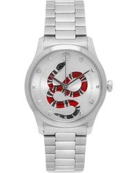 gucci watch snake mens