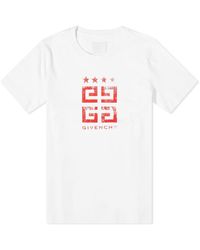 Givenchy - 4G Stamp Logo T-Shirt - Lyst