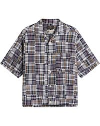 Beams Plus - Patchwork Madras Cabana Shirt - Lyst