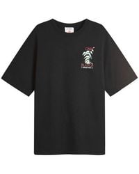 CASABLANCA - Frosty Mountain Screen Printed T-Shirt - Lyst