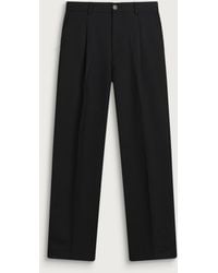 Wax London - Piper Wool Blend Pleated Trousers - Lyst