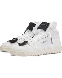 Off-White c/o Virgil Abloh - Off- 3.0 Off Court Calf Leather Sneakers - Lyst