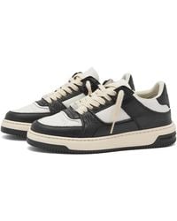 Represent - Apex Tumbled Leather Sneakers - Lyst