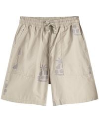 Service Works - Poplin Printed Chef Shorts - Lyst
