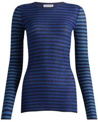 Peachy Den - Elise Stripe Long Sleeve Top - Lyst