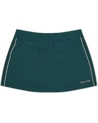 Sporty & Rich - Serif Court Mini Skirt - Lyst