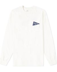 Pilgrim Surf + Supply - Long Sleeve Zambia Pennant T-Shirt - Lyst