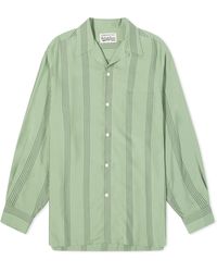 Wacko Maria - Long Sleeve Stripe Vacation Shirt - Lyst
