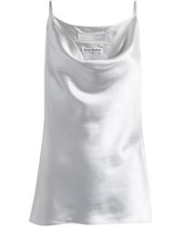 Acne Studios - Temi Shiny Satin Cami Top - Lyst