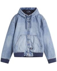 Dickies - Hooded Denim Jacket - Lyst