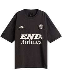 END. - Airlines Shorts Sleeve T-Shirt - Lyst