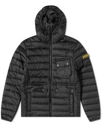 Barbour - International Ouston Hooded Quilt Jacket - Lyst