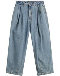 ANGLAN - Stone Vintage Denim Balloon Pants - Lyst