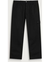 Stone Island - Ghost Raw Hand Wool Cotton Gabardine-Tc Trouser - Lyst