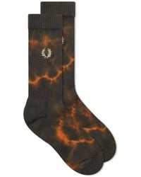 Fred Perry - Tie Dye Graphic Sock - Lyst