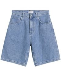 Edwin - Denim Worker Shorts - Lyst